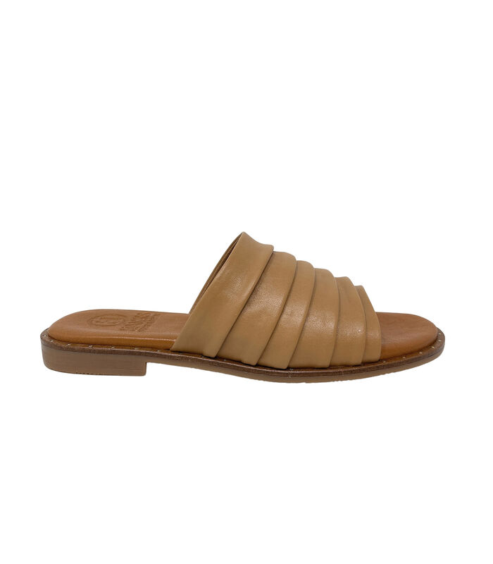 Sandales plates en cuir TERRA image number 0