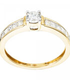 Ring "Tour de Princesse" Geel goud en diamanten image number 2