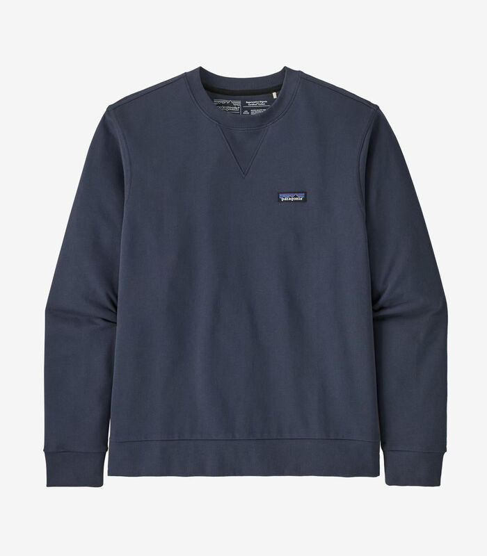 Regenerative Organic Certified™ Cotton Crewneck Sweatshirt - Sweatshirt - Blauw image number 0