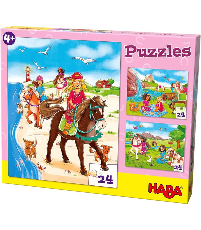 HABA Puzzles Amis des chevaux image number 0