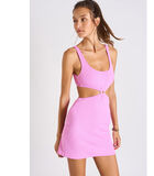 Robe maillot rose clair Friday Scrunchy image number 2