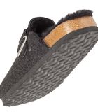 Chaussons Mules Homme Gris Chiné Liège image number 4