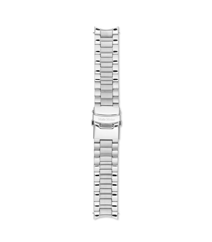 Horlogeband Zilverkleurig MM40001 image number 0
