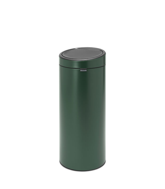 Touch Bin New afvalemmer, 30 liter, Pine Green image number 0