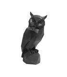 Ornement Origami Owl - noir - 32,5x16,5x14cm image number 0