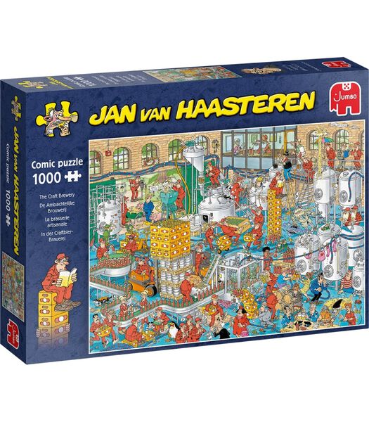 Puzzle  Jan van Haasteren La brasserie artisanale - 1000 pièces