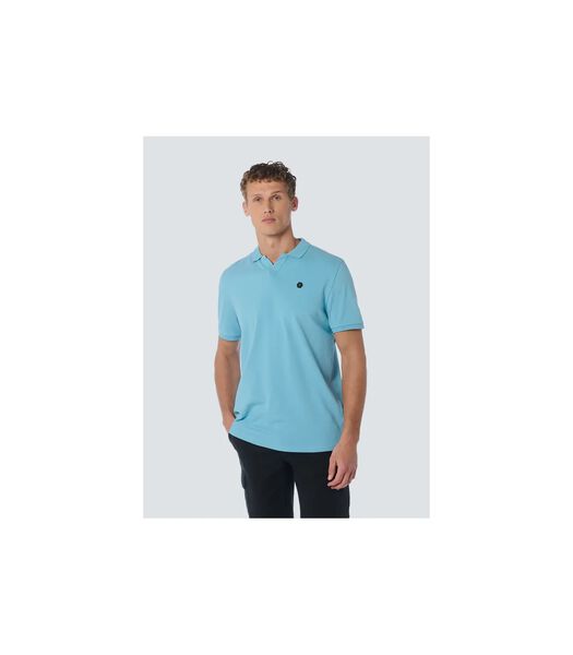 Poloshirt Riva Solid Blauw