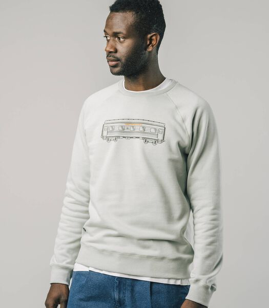 Wagon Sweatshirt Stone Green