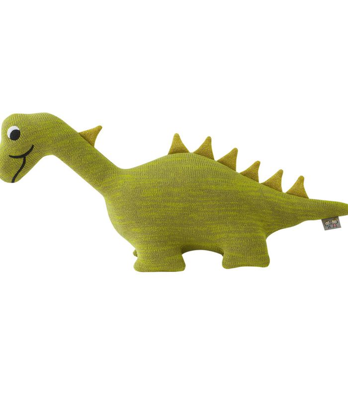 Gebreid katoenen pluche Dinosaurus image number 0