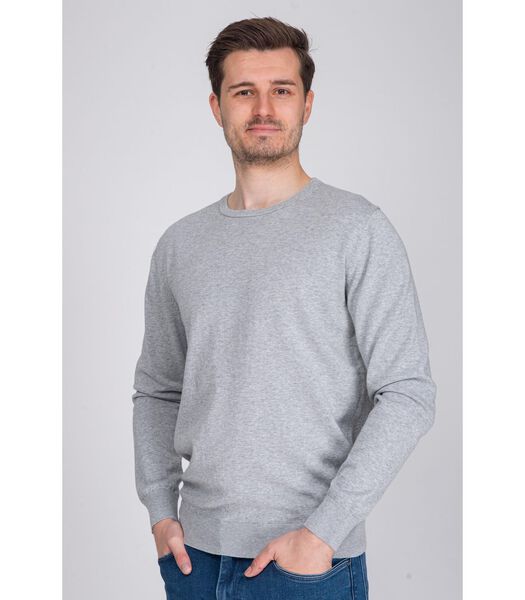 Respect Pull Oini Col Rond Gris