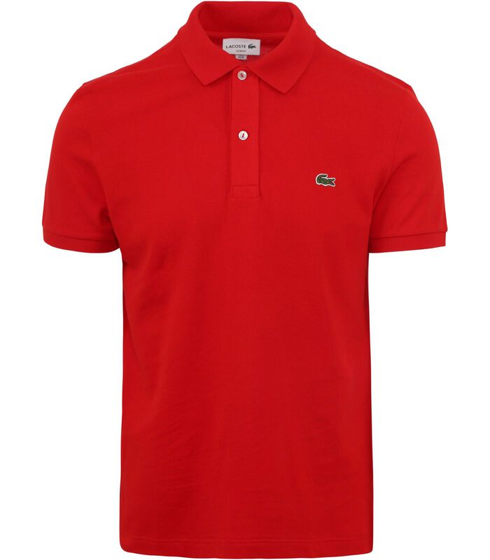 Lacoste Polo Piqué Rouge image number 0
