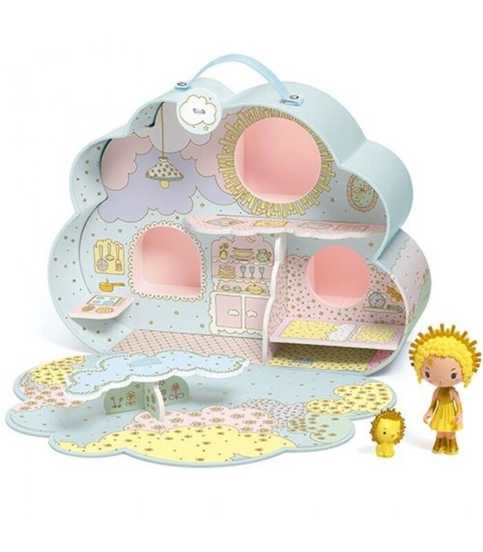 Portable Dollhouse Tinyly Maison De Sunny & Mia image number 0