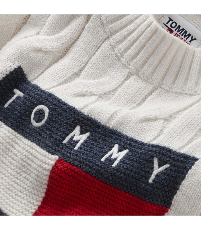Pulls Tommy Jeans Tjw Bxy Drapeau Central image number 3