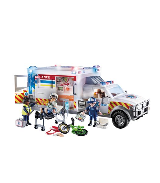 City Action Eerste Hulp Reddingsvoertuig: Us Ambulance - 70936