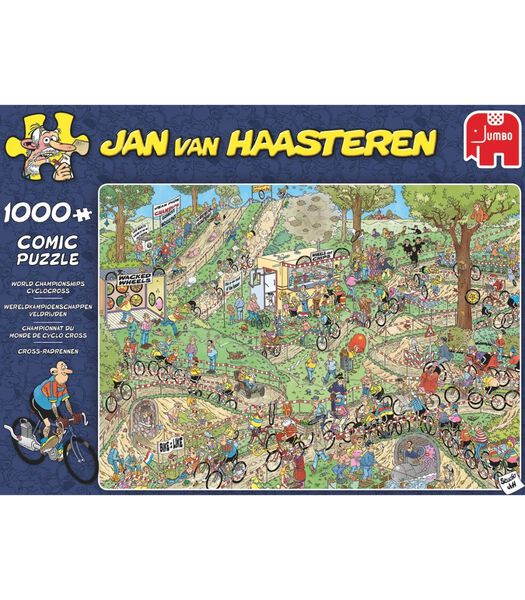 Jan van Haasteren Championnat du monde de cyclo cross 1000 pièces