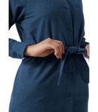 Robe chemise flannel bio femme image number 2