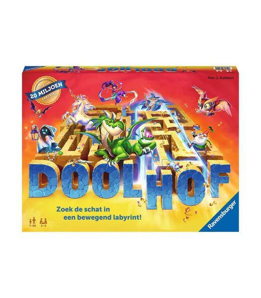 bordspel Doolhof - 7+