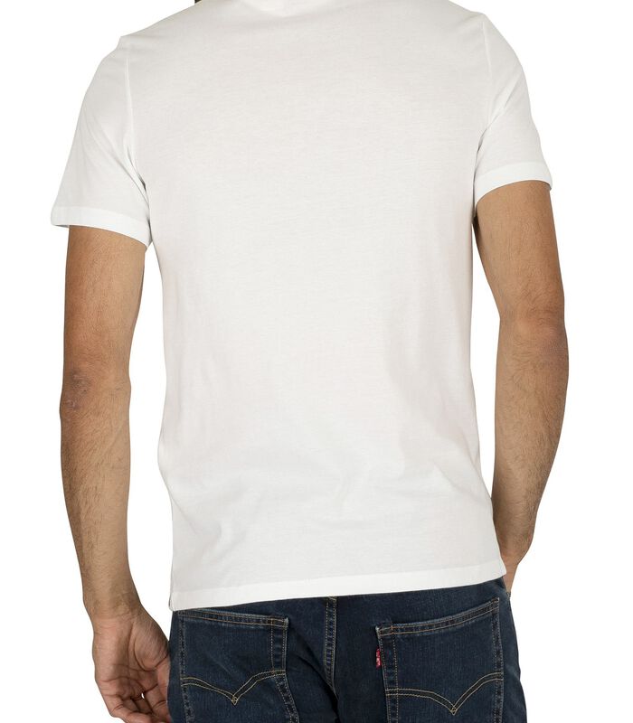 T-shirts slim à  manches courtes image number 3