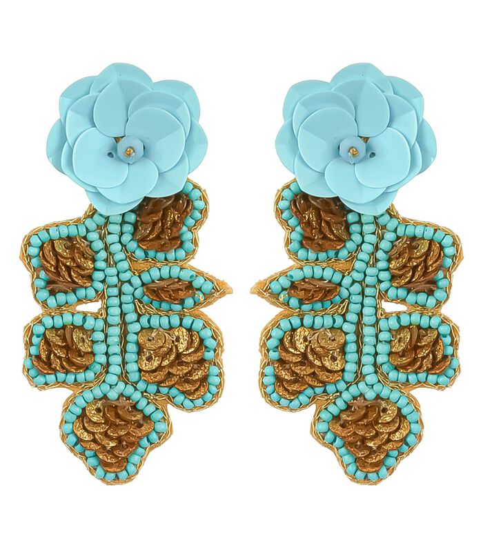 Boucles d'oreilles 'Cha-Cha Turquoise' image number 0