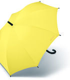 Paraplu Lang Ac Dame effen geel  yellow cream image number 0