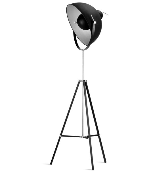 Vloerlamp Hollywood - Zwart - 63x63x185cm