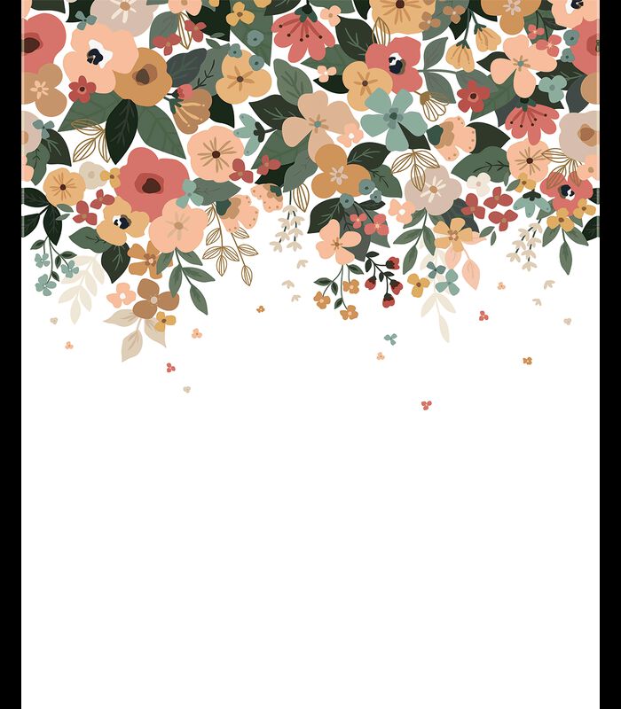 BLOEM - Papier peint panoramique - Grandes fleurs image number 0