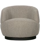 Fauteuil Courbe - Boucle - Naturel - 71x84x88 - Woolly image number 0