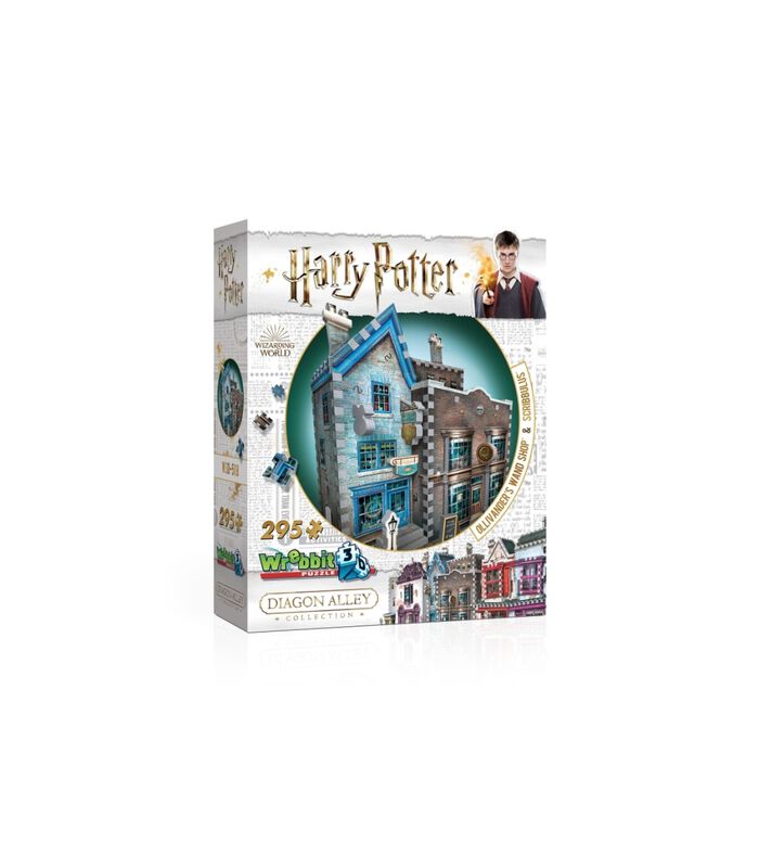 3D Puzzel - Harry Potter Ollivander's Wand Shop &  Scribbulus  - 295 stukjes image number 0