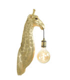 Wandlamp Giraffe - Goud - 20,5x19x61cm image number 0