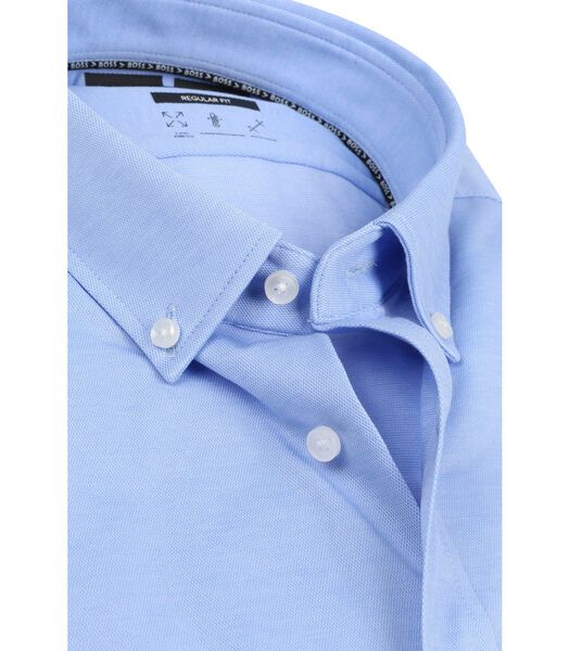 Hugo Boss Overhemd Uni Lichtblauw