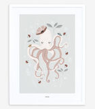 OCEAN FIELD - Affiche enfant - La pieuvre image number 4