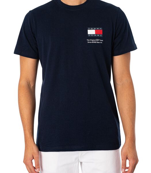 T-Shirt Slim Essentiel Avec Drapeau