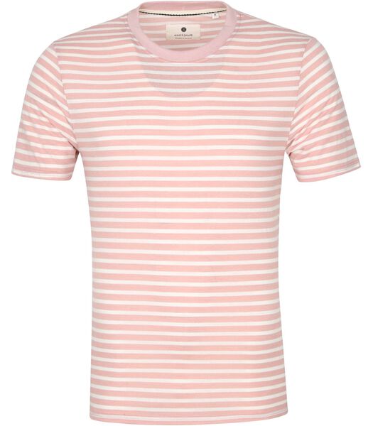 T-shirt Akrod Strepen Roze