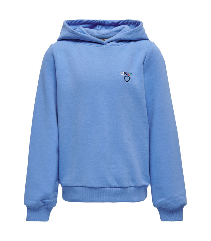 Sweatshirt à capuche avec logo fille Kognoomi image number 0