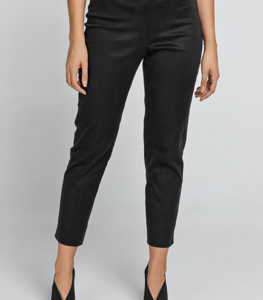 Pantalon slim noir Conquista Fashion