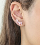 Boucles d'oreilles 'Silver Stepping' image number 3