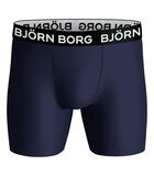 Björn Borg Performance Boxer-shorts Lot de 3 Bleu Noir image number 1