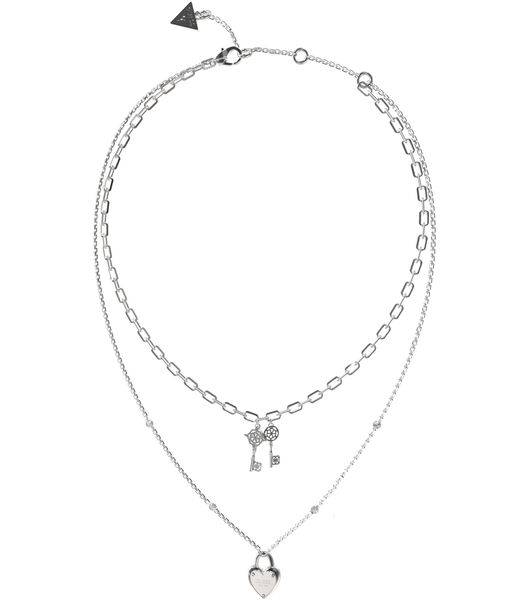 All You Need Is Love Collier Argent JUBN04216JWRHT-U