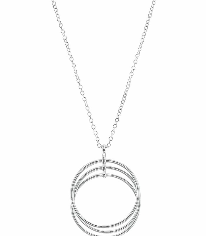 Ketting met hanger voor dames, 925 Sterling zilveren | Ring image number 0