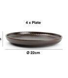 Servies 12-delig chocolate Tabo image number 1