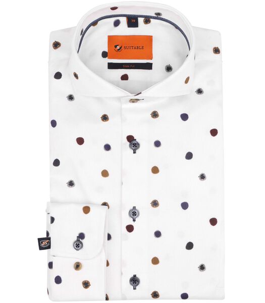 Suitable Shirt Dots White