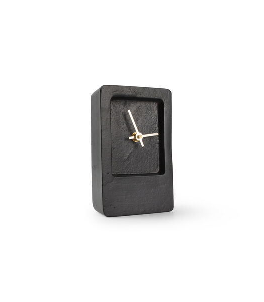Horloge de table 11xH18cm noir edge Zone