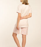 Pyjama korte mouwen korte broek BERNADETTE image number 3