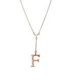 Collier 'Initiale Alphabet Lettre F' image number 1
