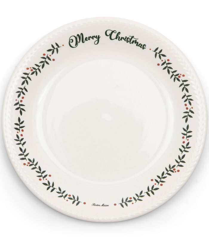 RM Classic Christmas Dinner Plate image number 0