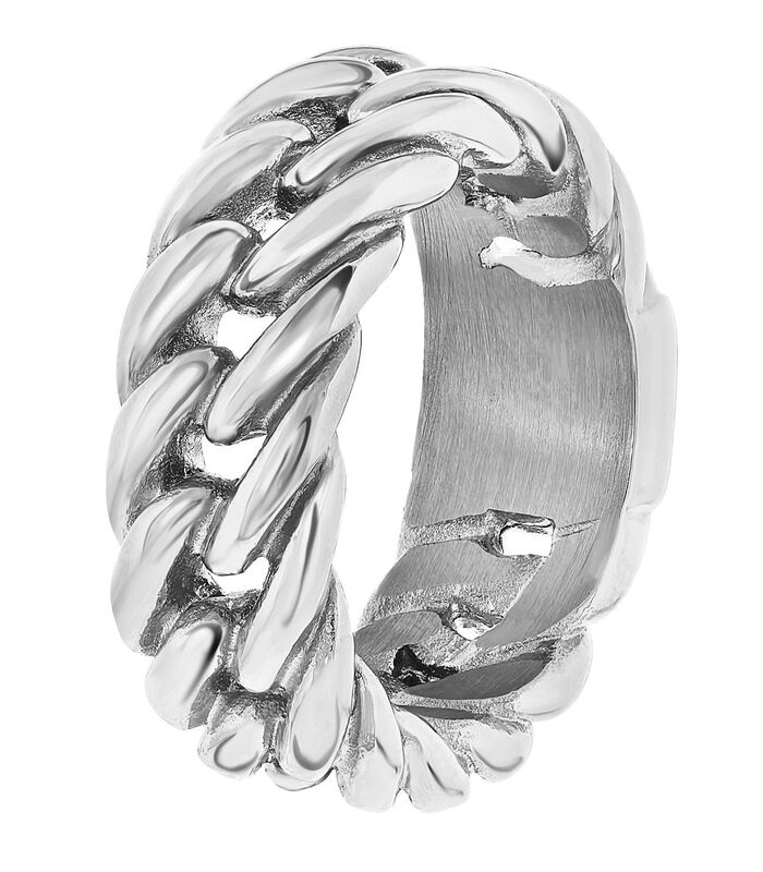 Ring 'Bogota' Staal - zilverkleurig image number 0