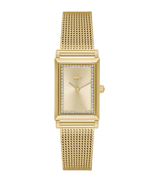 Horloge geel goud milanese armband geel 2001315