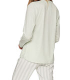 Pyjama lange top en broek Classic Stripes image number 1