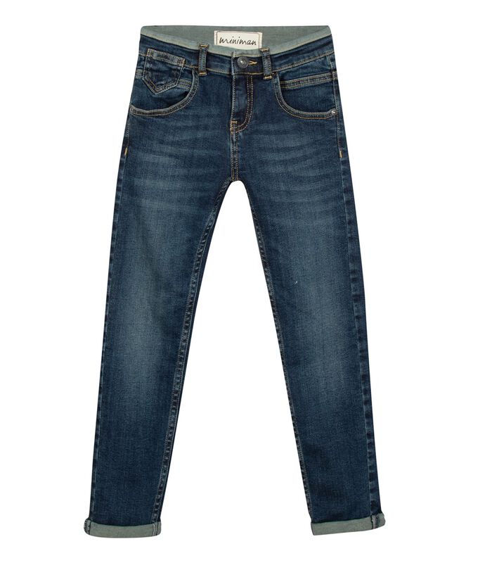Donkere vervaagde jeans image number 0