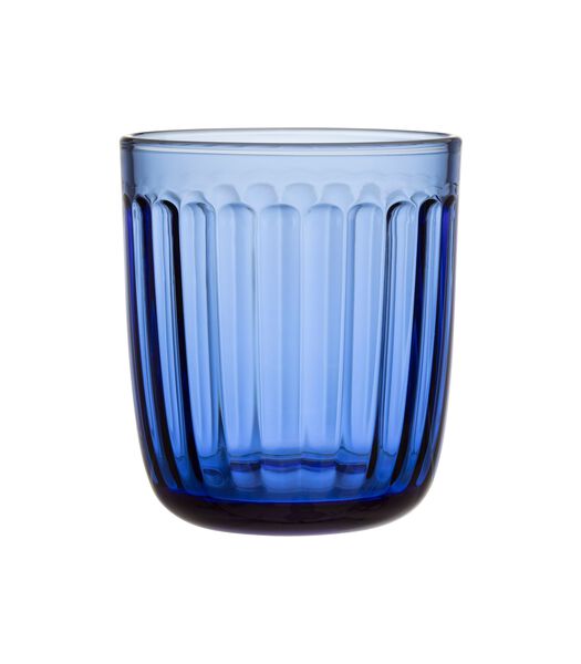 Raami glas 26 cl ultramarijnblauw set van 2